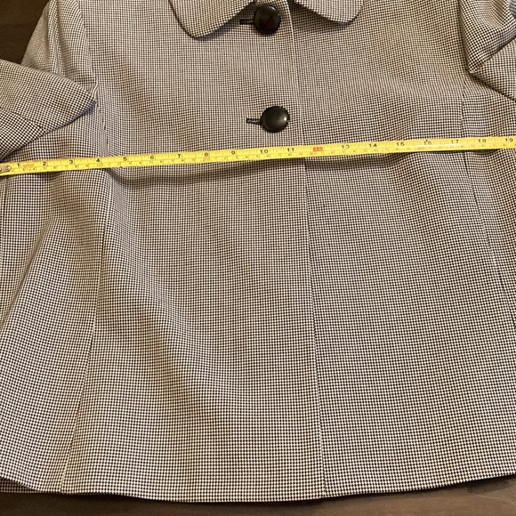 Tahari Houndstooth blazer jacket and skirt suit size 14 classy business suit - Picture 16 of 17